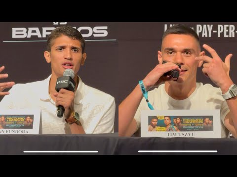 FUNDORA & TSZYU GO BACK-AND-FORTH OVER FIRST FIGHT CUT; DISAGREE ON AFFECT AHEAD OF REMATCH
