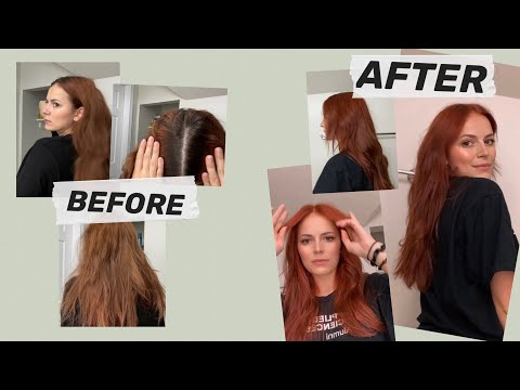 I Followed Arcelia Virrueta's Copper Hair Tutorial 😁