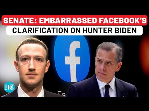 US Senate Hearing: Facebook Cornered Over Hunter Biden Laptop Saga; Zuckerberg Aide Says… | Election