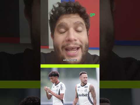 ROBINHO JR. ACUSA NEYMAR DE AGRESSÃO E NOTIFICA SANTOS | #shorts | ge.globo