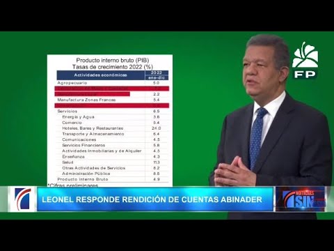 EN VIVO 7/3/2023 Leonel responde rendición de cuentas Abinader