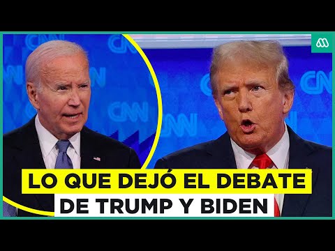 Biden vs Trump: El resumen del primer debate en Estados Unidos