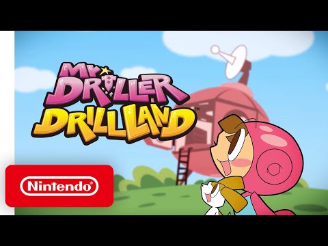Mr. Driller DrillLand - Launch Trailer - Nintendo Switch