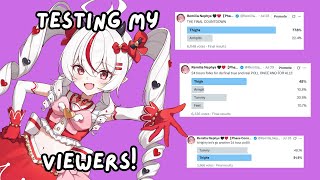 TESTING MY VIEWER'S TASTE