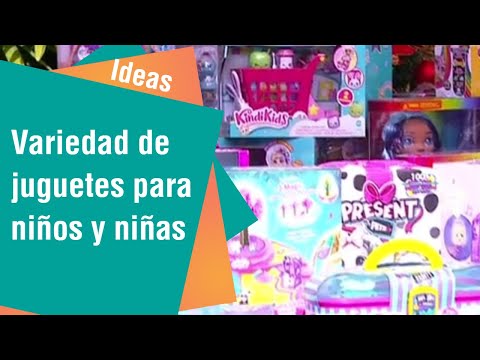 Variedad de juguetes para niños y niñas | Ideas