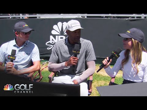 Vince Carter 'loves' NBA representation at American Century Championship | Golf Channel