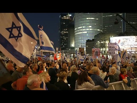 Des Israéliens manifestent contre le gouvernement de Netanyahu à Tel-Aviv | AFP Images