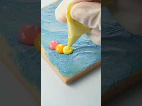 何かわかる?見えたら嬉しいアレを作ってみた#アイシングクッキー#icingcookies #cookiedecorating
