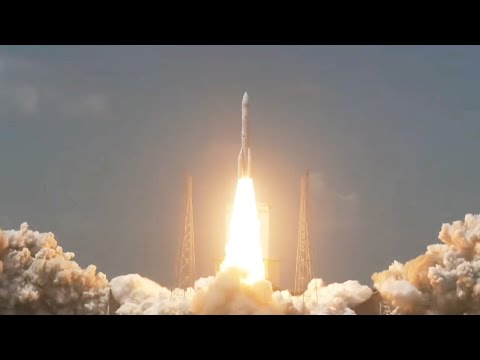 Blastoff! Most powerful Ariane 6 rocket launches 32 Amazon satellites