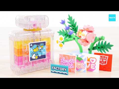 レゴ クリエイターパフュームボトル: Flower Spark 31383 ／ LEGO Creator Floral Decor Perfume Bottle Speed build