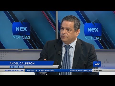 Entrevista al Abogado Ángel Calderón, sobre una denuncia contra el Comisionado Roberto Castillo
