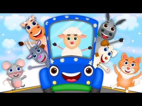 Zvířátka v autobuse – Dětské Písně – S Láskou k Dětem