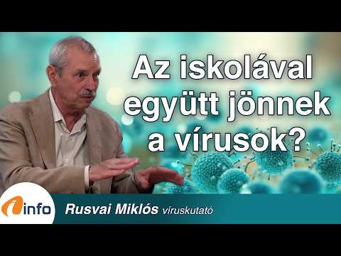 Az iskolával együtt jönnek a vírusok? Rusvai Miklós, Inforádió, Aréna