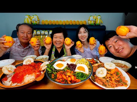 참외하면 성주 참외!! 참외로 만드는 비빔밥과 물회, 비빔국수까지~ (Korean melon dishes) 요리&먹방!! - Mukbang eating show