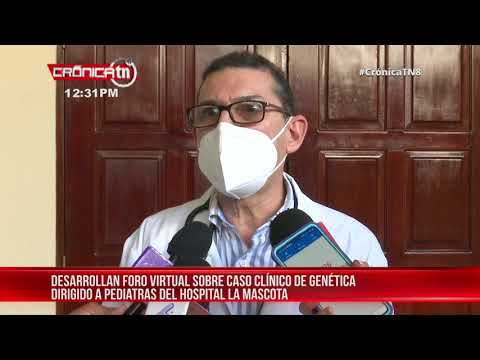 Desarrollan foro sobre casos clínicos de genética en Nicaragua