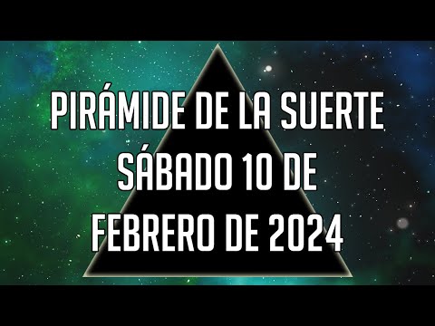 Pirámide de la Suerte para el Sábado 10 de Febrero de 2024 - Lotería de Panamá