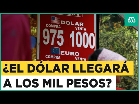 ¿Dólar llegará a los mil pesos? Preocupante alza mantiene atento al Gobierno
