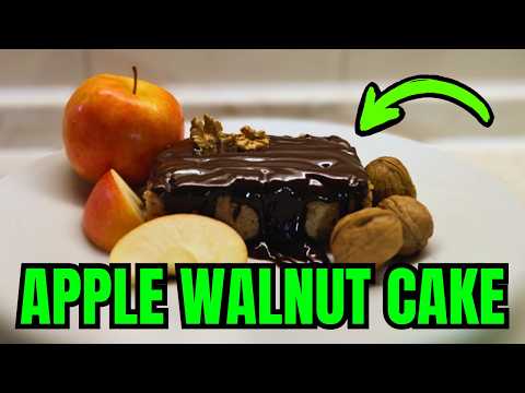 How To MAKE Apple Walnut Cake (QUICK & DELICIOUS)