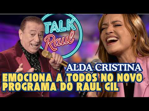 Alda EMOCIONA todos com sua voz no NOVO programa do Raul Gil | 