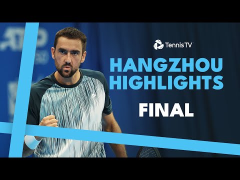 Marin Cilic vs Zhizhen Zhang For The Title! 🏆 | Hangzhou 2024 Final Highlights