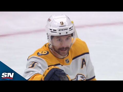 Filip Forsberg Tallies Three Goals vs. Blues To Record 11th Career Hat Trick