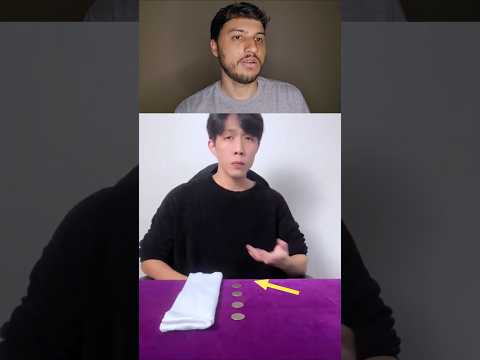 O truque da moeda fantasma! 👀🔥