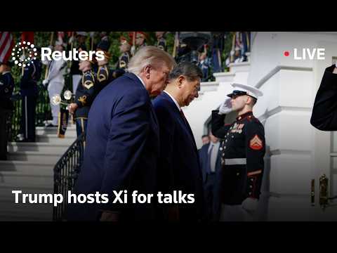 НАЖИВО: Трамп зустрічає Сі Цзіньпіна у Вашингтоні