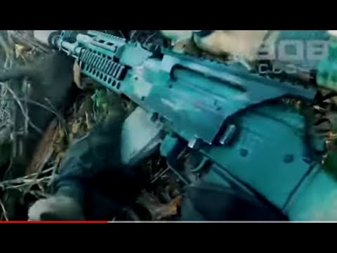 Ukraine Special ops kill Russian in foxhole