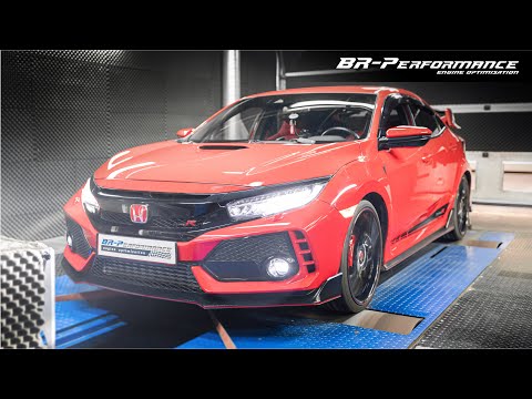 *386 HP* Honda Civic Type R / Stage 2 By BR-Performance / Exhaust & Turbo sound