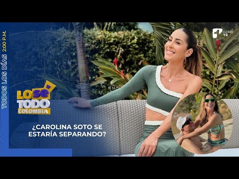 ¿Carolina Soto se estaría separando de su esposo? En exclusiva nos reveló la verdad | Canal 1