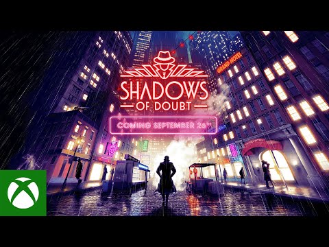 Shadows of Doubt - Release Date Announce - Xbox Series X|S