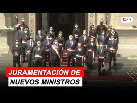 Manuel Merino toma juramento al nuevo Gabinete Ministerial | EN VIVO