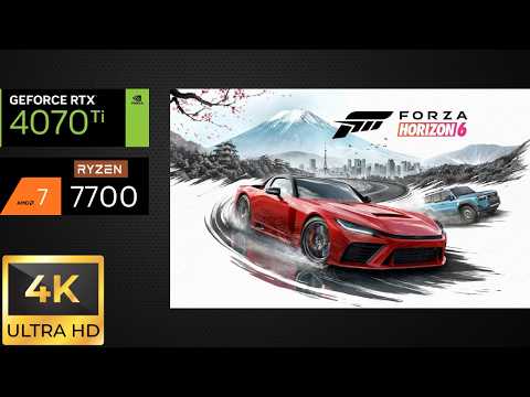 Forza Horizon 6 - High+RT preset - RTX 4070 Ti 12 GB - 4K