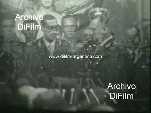 Jorge Rafael Videla imagenes del proceso militar - Capilla Don Orione 1998