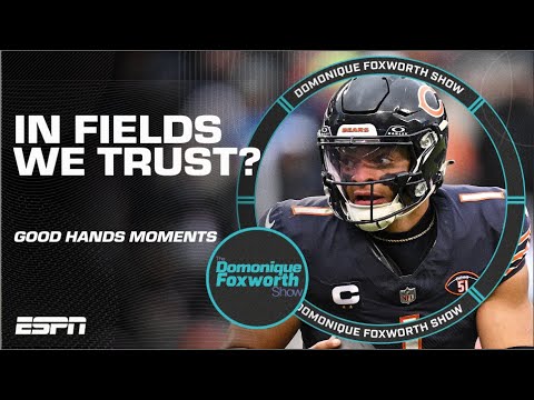 Good Hands Moments: Bears in GOOD HANDS with Justin Fields?! ( @allstate) | Dominique Foxworth Show video clip