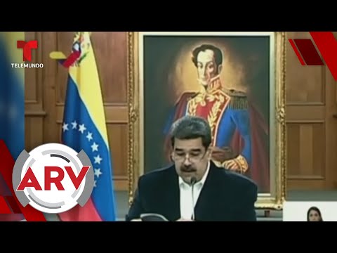 Maduro asegura que arrestó a exmilitares estadounidenses | Al Rojo Vivo | Telemundo