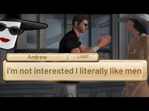 he is not gay he just has eclectic taste