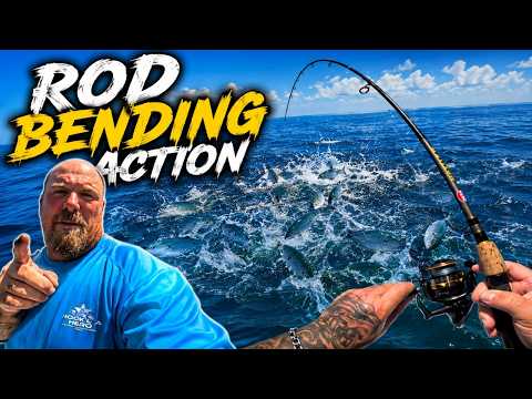 This fishery is way too much FUN **** saltwater fishing the east coast of Florida video thumbnail
