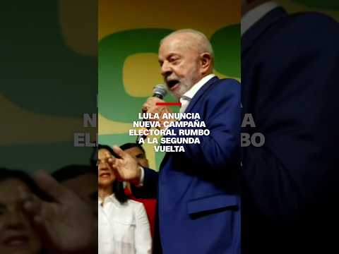 Lula anuncia nueva campaña electoral: “Es la hora de mostrar el Brasil que queremos”