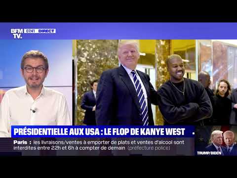 Présidentielle aux USA : le flop de Kanye West