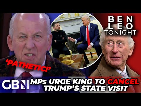 'PATHETIC' - Peter Bleksley SCOLDS 'easily offended' MPs calling on King to CANCEL Trump state visit