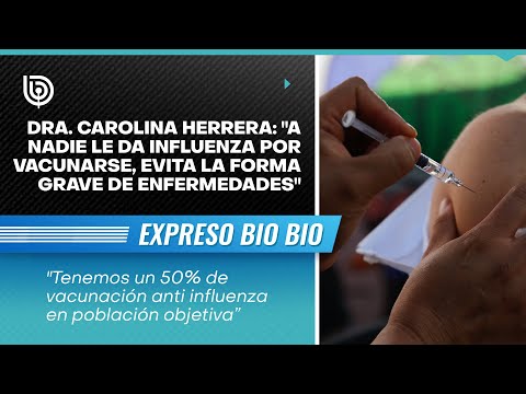 Dra. Carolina Herrera: A nadie le da influenza por vacunarse, evita la forma grave de enfermedades