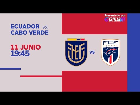 ¡Disfruta del fútbol en Mega! Ecuador vs Cabo Verde   / Presentado por Estelar Bet