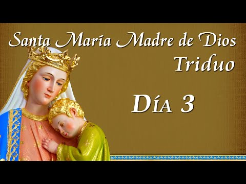TRIDUO a Santa María Madre de Dios ? DÍA 3 ? | Padre Ricardo del Campo