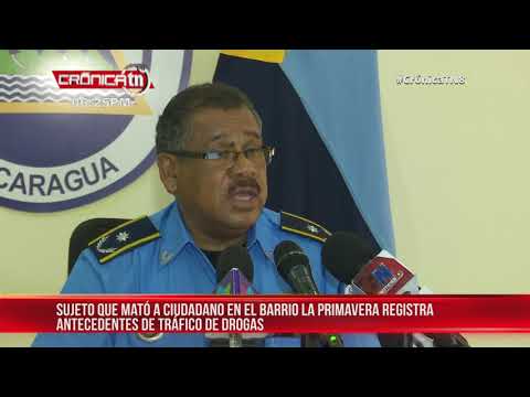 Policía esclarece caso de homicidio y otro de robo en Managua – Nicaragua