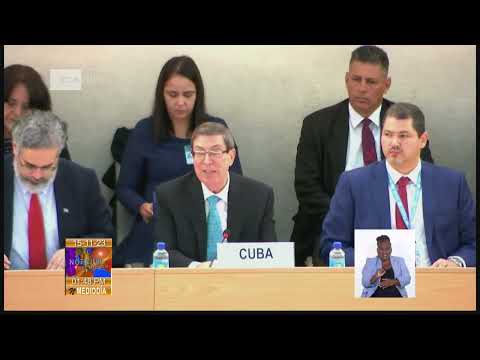 Intervención del canciller de Cuba en el Examen Periódico Universal del Consejo de Derechos Humanos