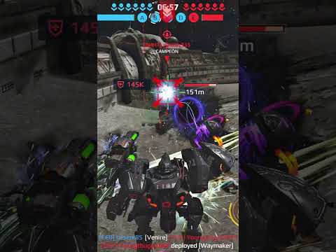 el mauler peleando con todo el que se le atraviese pero ya es un veterano de gerra#gaming #WarRobots