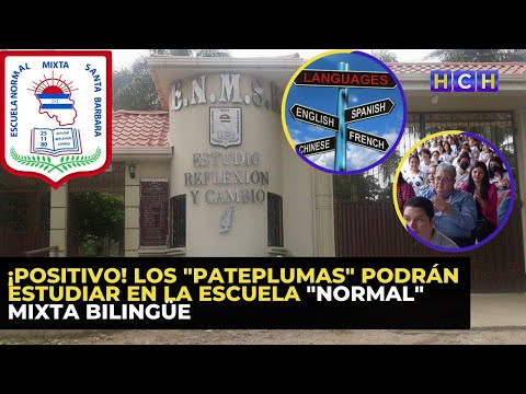 ¡Positivo! Los Pateplumas podrán estudiar en la escuela normal mixta bilingüe