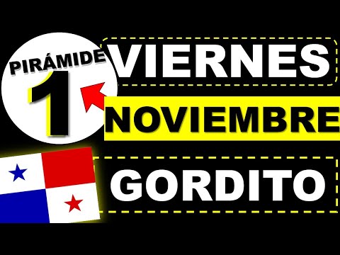 Pirámide de la Suerte Lotería de Panamá Para el Gordito Zodiaco Millonario del Viernes 1 d Noviembre