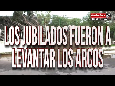 Destrozos en El Porvenir tras el temporal: el presidente del club pide ayuda